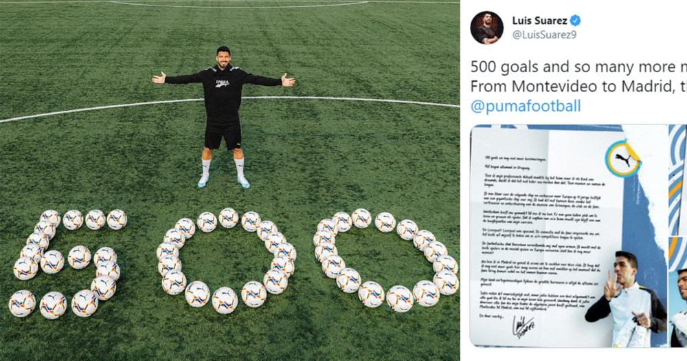 Luis Suarez strzelił 500. gola w karierze! Urugwajczyk zamieszcza PORUSZAJĄCY WPIS w mediach społecznościowych
