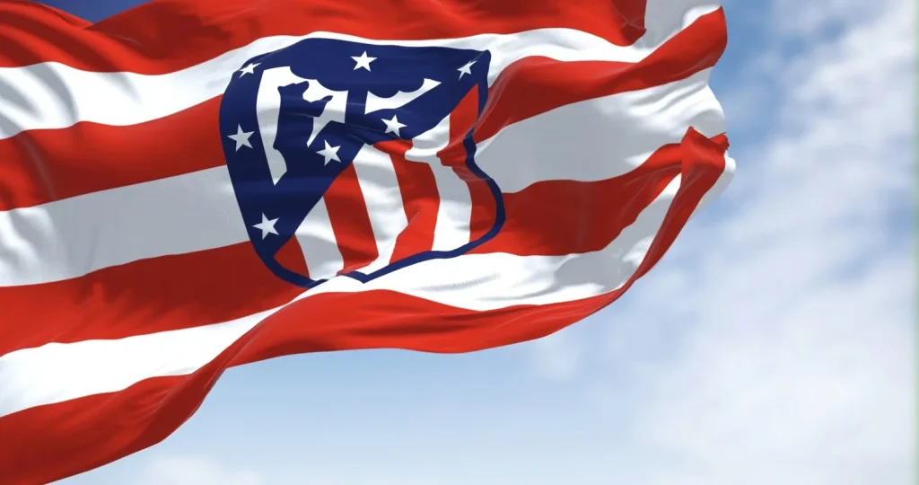 Atletico Atletico Madryt flaga