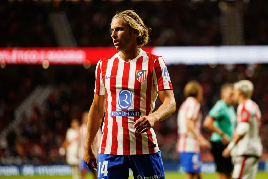 Levante – Atlético szczegółowe statystyki. Dane drużyn i piłkarzy (31.01.2026) Atletico Madryt - Marcos Llorente 1