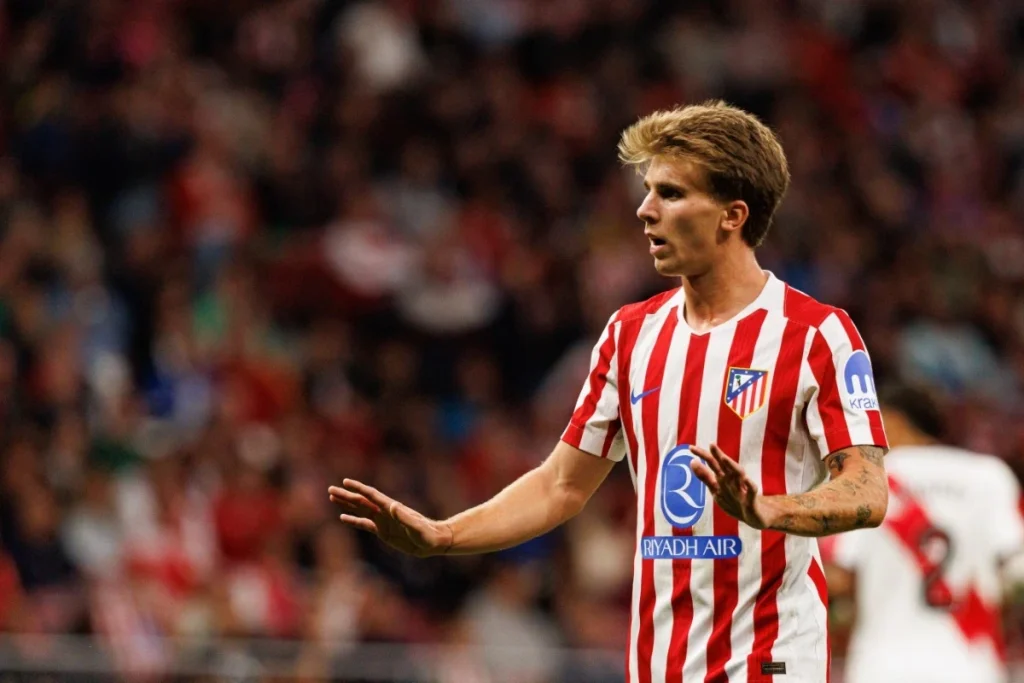 Znamy podstawowe składy na mecz Sevilla FC – Atlético (11.04.2026) Atletico Madryt - Pablo Barrios 1